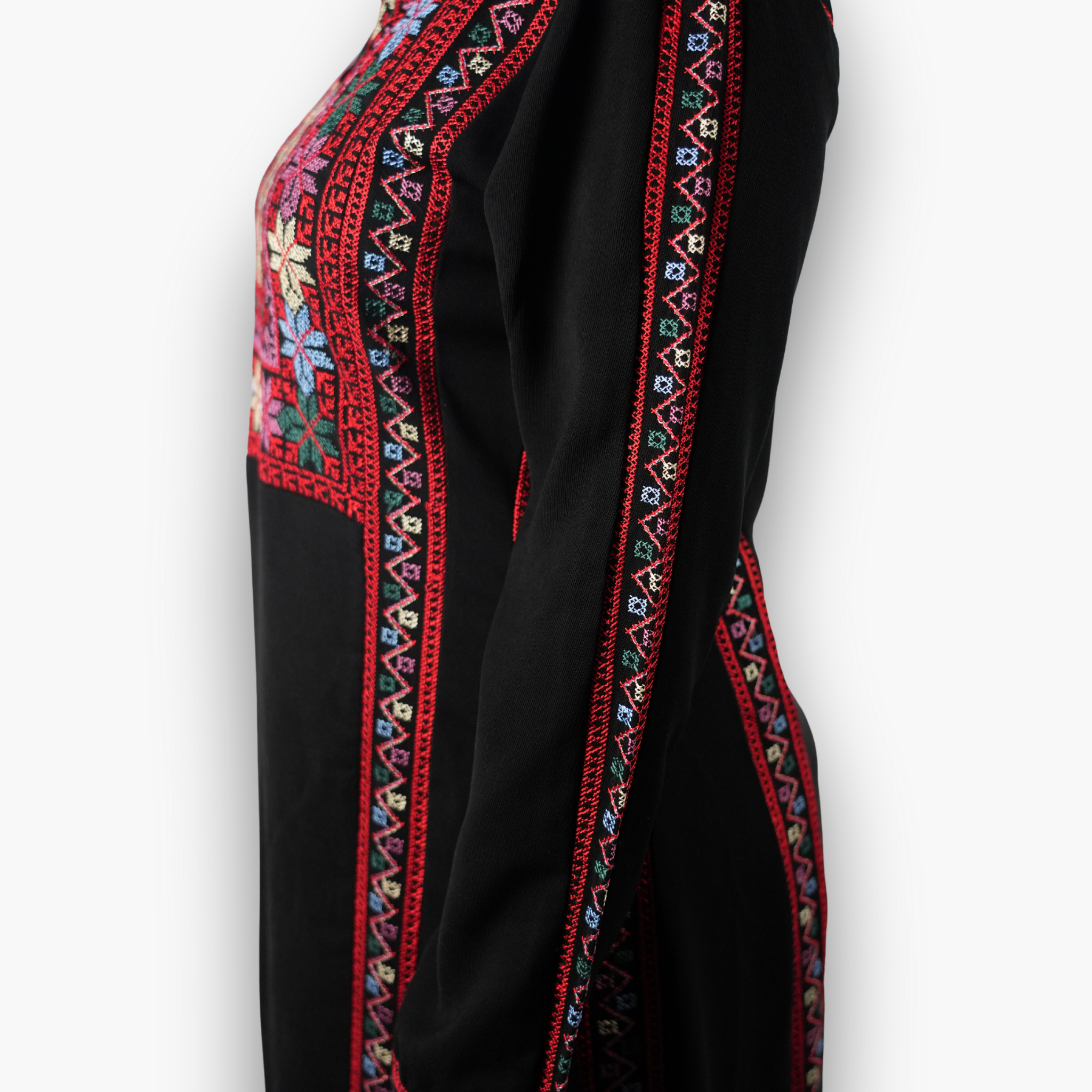 Tatreez Abaya aus Bir Zait