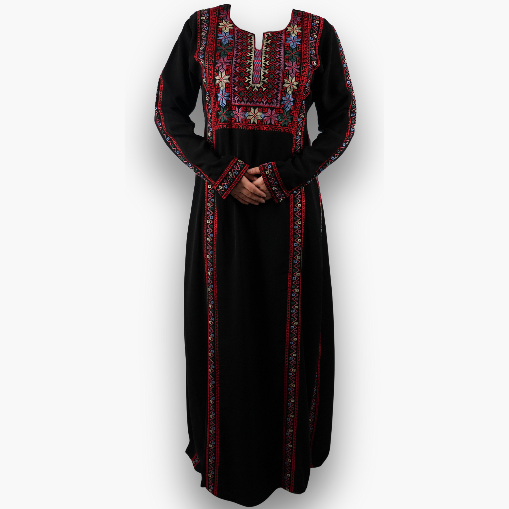 Tatreez Abaya aus Bir Zait